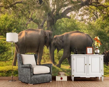 

Papel de parede Elephants Yala National Park Animals nature 3d wallpaper,living room TV sofa wall bedroom wall papers home decor