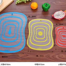 1 шт пластиковая разделочная доска нескользящая матовая кухонная разделочная доска инструменты для овощей и мяса кухонные принадлежности разделочная доска s m l