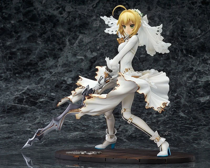 Fate/Extella CCC Нерон Клавдий Saber Bride свадебное платье Ver. Масштаб 1/8 окрашенная ПВХ экшн