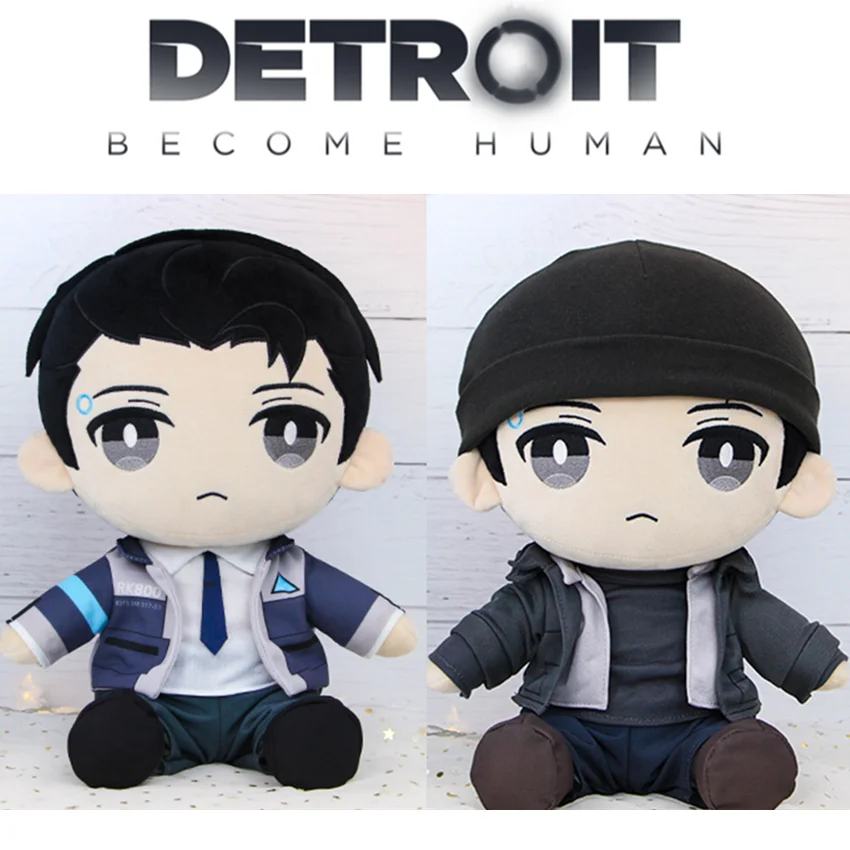 Детройт: станьте человеком DBH Connor RK800 плюшевая мягкая подушка кукла игрушка