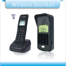Беспроводной аудио домофон дистанционный разблокировка полный дуплексный домофон цифровой аудио домофон телефон двери F1652A
