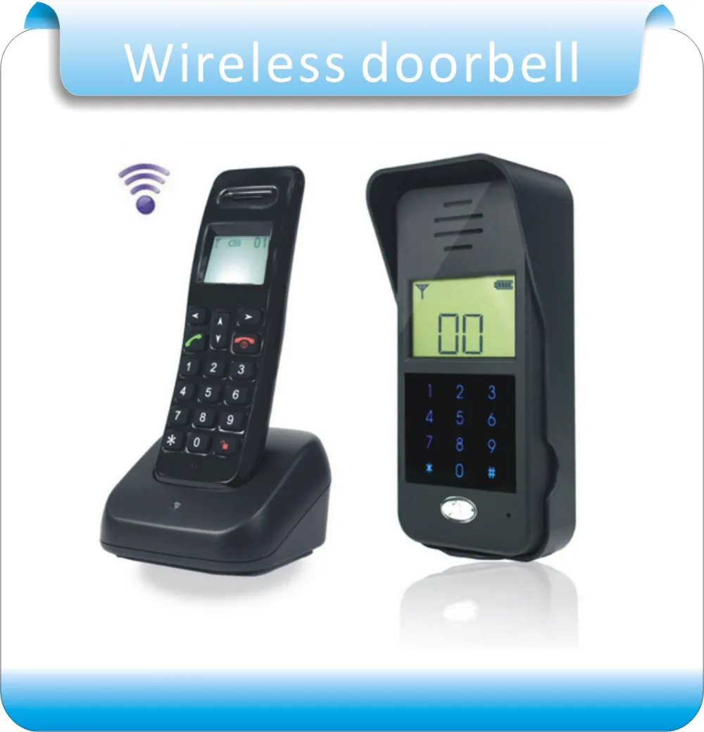 Free shipping Wireless Audio Intercom Remote Unlock Full