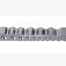 Сталь канала с 4-сторонние многоцелевой Сталь dapping Блок ювелирные изделия делая инструменты