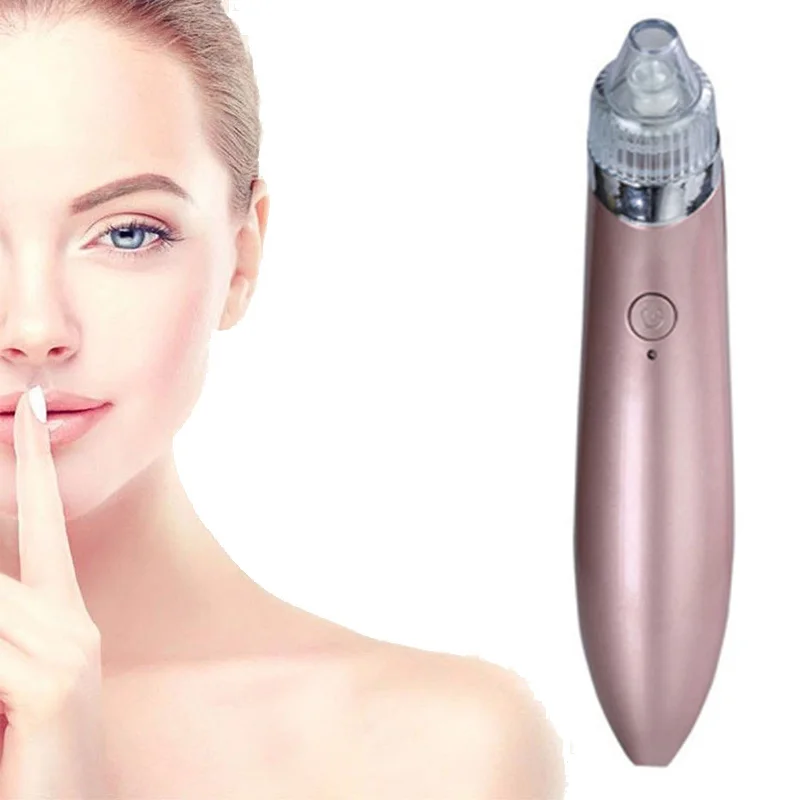 

Electric Vacuum Pore Cleaner Acne Blackhead Remover Skin Care Device Pore Vacuum Extraction USB Rechargeable Comedo Suction Tool