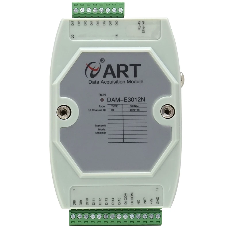 

Network Port Switch Acquisition Module 16 Channels Isolated Digital Input and Output DAM-E3014N