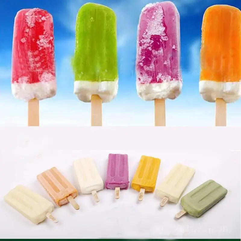 

50Pcs/Lot Stick Popsicle Wooden Ice Cream Sticks DIY Molds Kids Hand Crafts Art Ice Cream Lolly Cake Tools