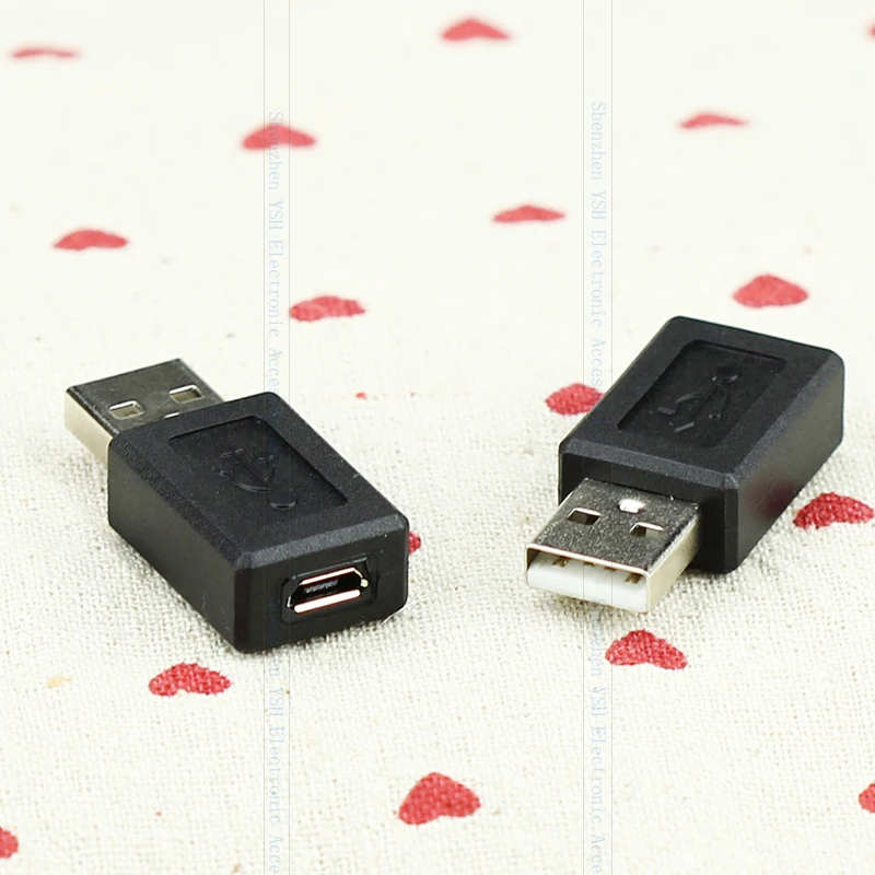 Переходник штырь гнездо Micro USB преобразуется в USB2.0 1 шт.|male male|male to malemale female |