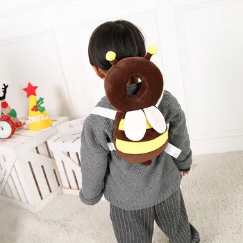 

Baby Head Neck Protection Pad Toddler Headrest Cute Wings Nursing Drop Resistance Cushion Protection Pillow Fixed Belt A042-30