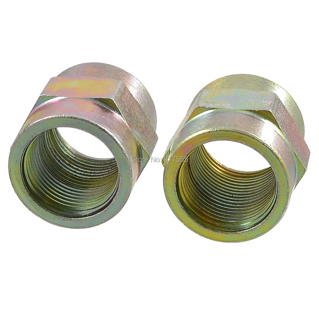 

2 Pcs/lot 3/4" NPT Thread Female to Female Hex Bushing Hydraulic Adapters Connectors
