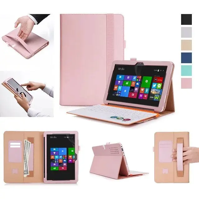 

2018 Luxury Leather Case for ASUS Transformer Mini T102HA 10.1 Leather Case Multi-function Hand Support Smart Sleep Leather Case