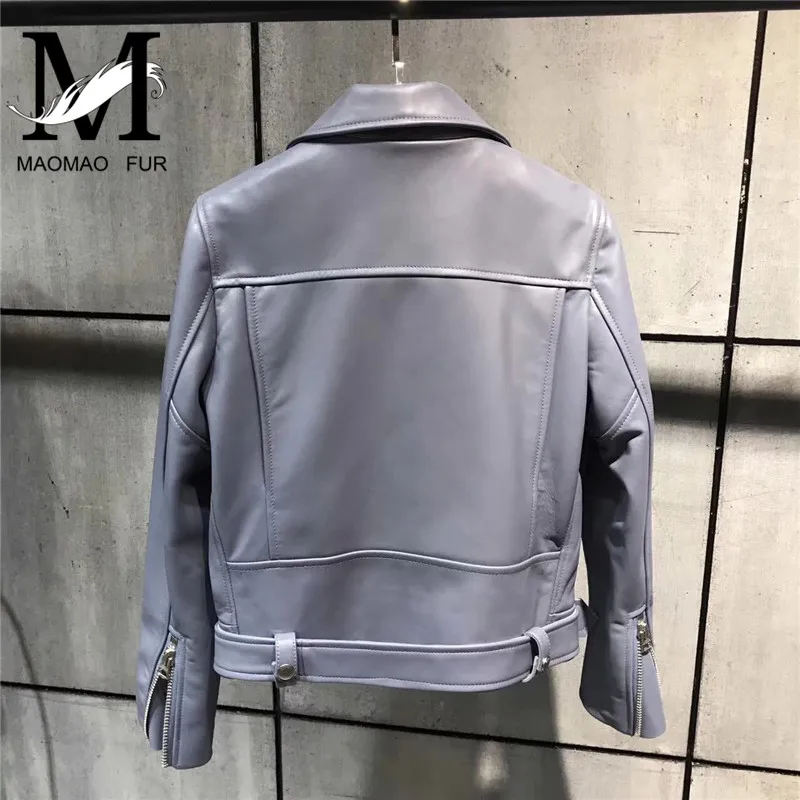 Женская кожаная куртка из натуральной овечьей кожи|jacket real|jacket fashionjacket quality |