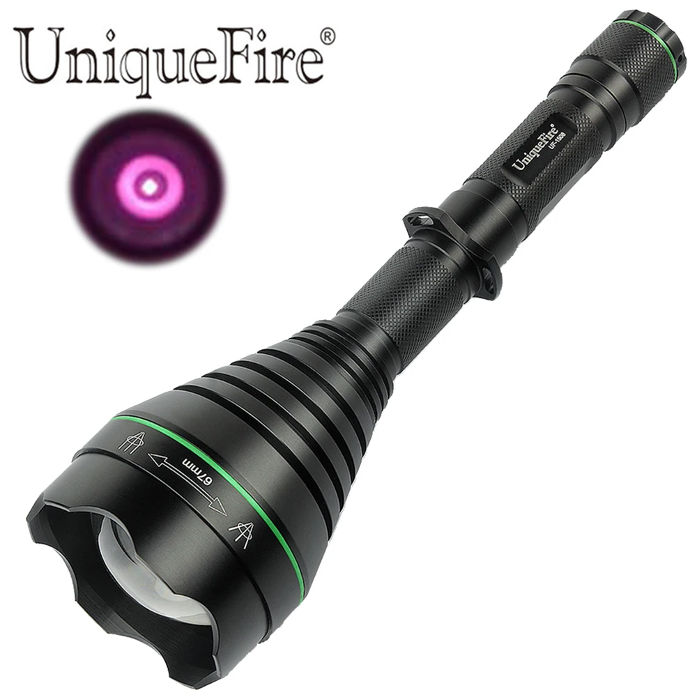 UniqueFire 1508 T67 IR 940NM 3 Режимы светодиодный фонарик инфракрасная лампа Регулируемый