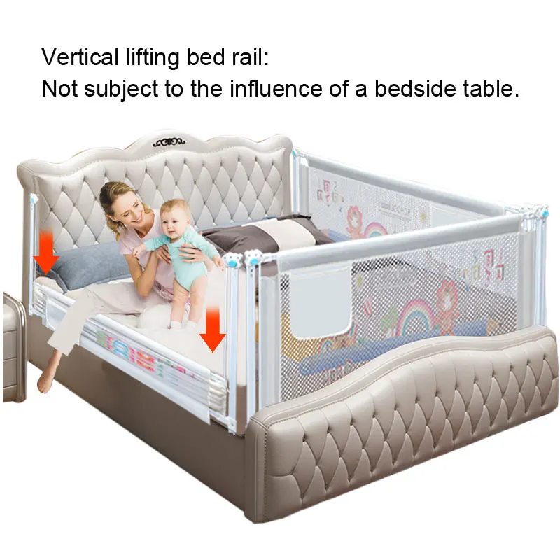 Baby Bed Fence Home Kids playpen Safety Gate Products child Care Barrier for beds Crib Rails Security Fencing Children Guardrail