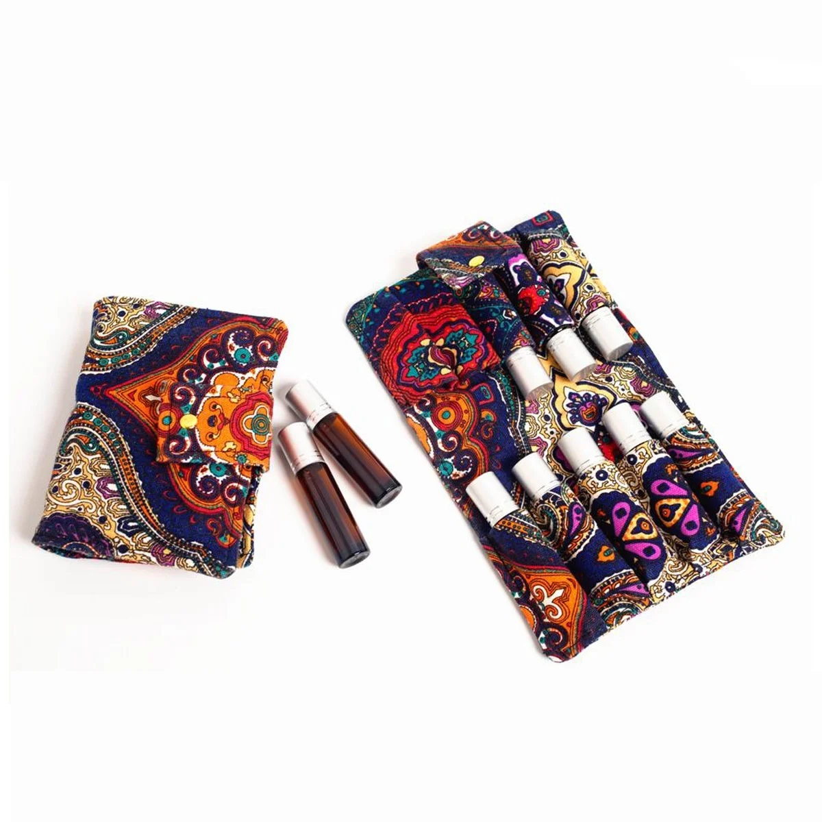 

Essential Oil Carrying Case Holds 10 Bottles Perfect for Roller Bottles 5ml - 10ml Multiple Colors