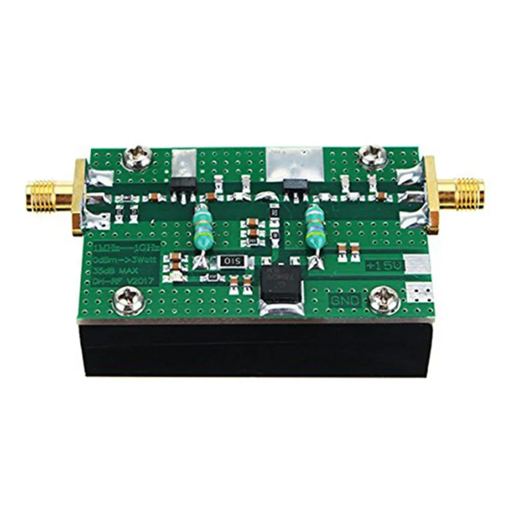 

Power Module 1 MHz-1000 MHZ 35DB 3W HF VHF UHF Trasmettitore FM Larga RF Power Amplifier Fit Radio