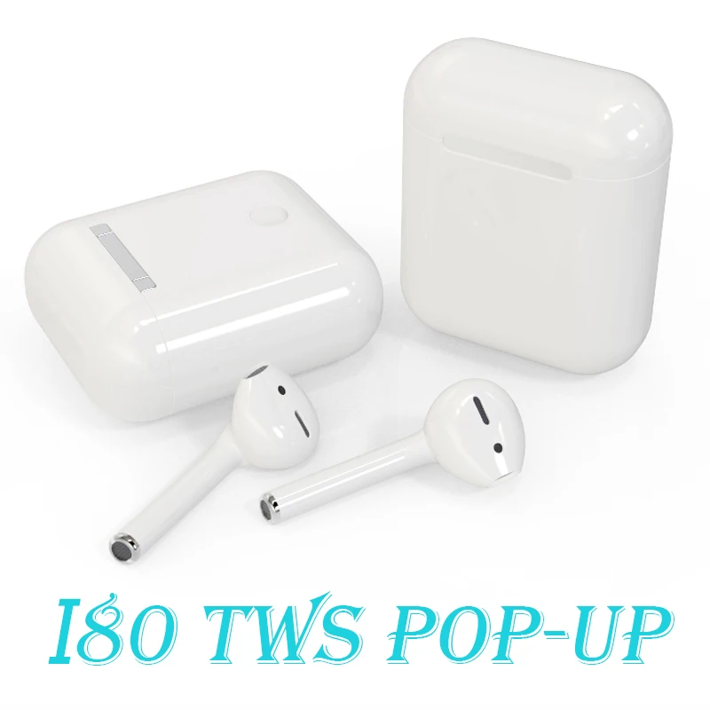 

Wireless bluetooth earphone PK i30 tws i60 i80 popup window Stereo headphone Touch Control Earbuds 1:1 Size Headset Air 2 Sport