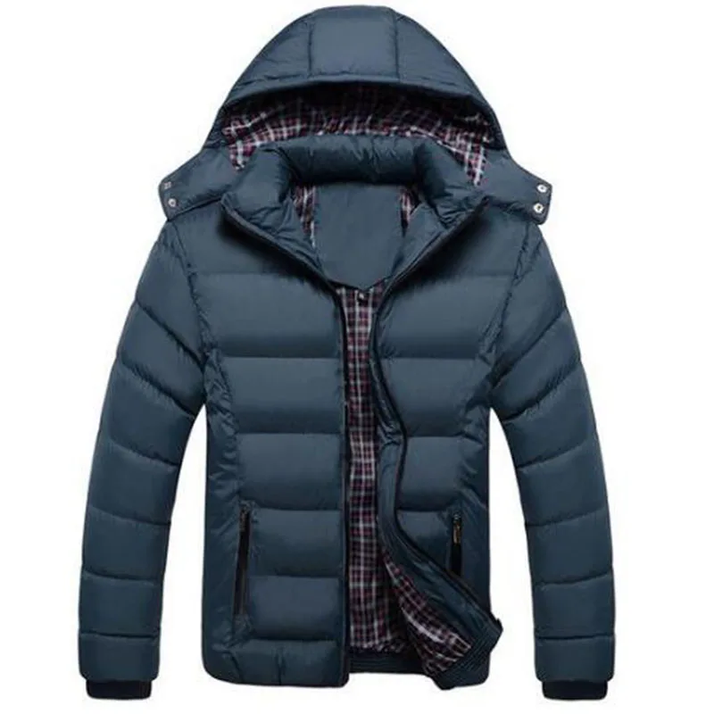 Мужская зимняя куртка с капюшоном большие размеры|warm winter jackets men|winter jacket menwinter men coat
