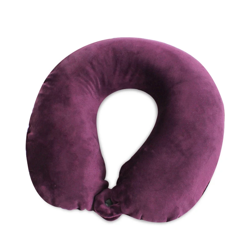 U Shaped Travel Pillow Car Air Flight Neck Pillows Headrest Neck Support Cushion Home Office