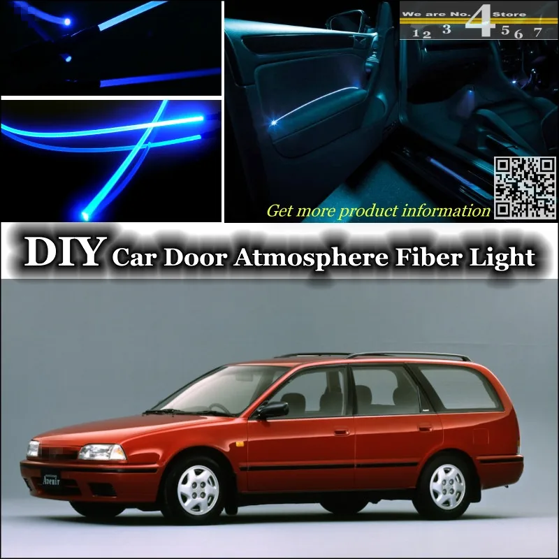 interior Ambient Light Tuning Atmosphere Fiber Optic Band Lights For Nissan Avenir / Cargo Expert Inside Door Panel | Автомобили и