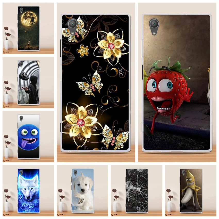 

For Sony Xperia XA1 Plus Case Silicon Soft TPU Coque Capa Funda Back Cover For Sony Xperia XA1 Plus Phone Case Cover G3412 G3416