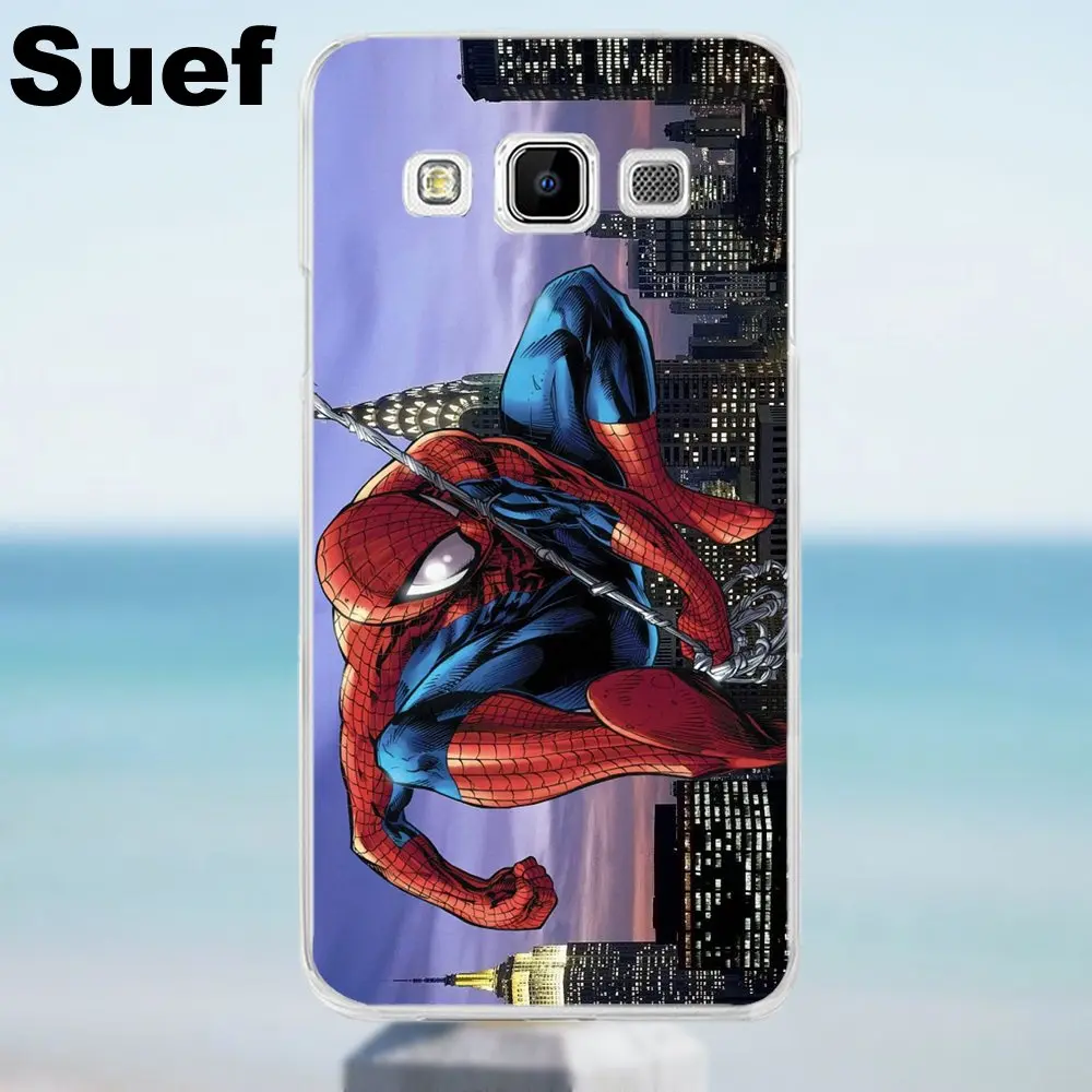 Suef мягкий термополиуретановый чехол для телефона на заказ Marvel Comics Человек паук