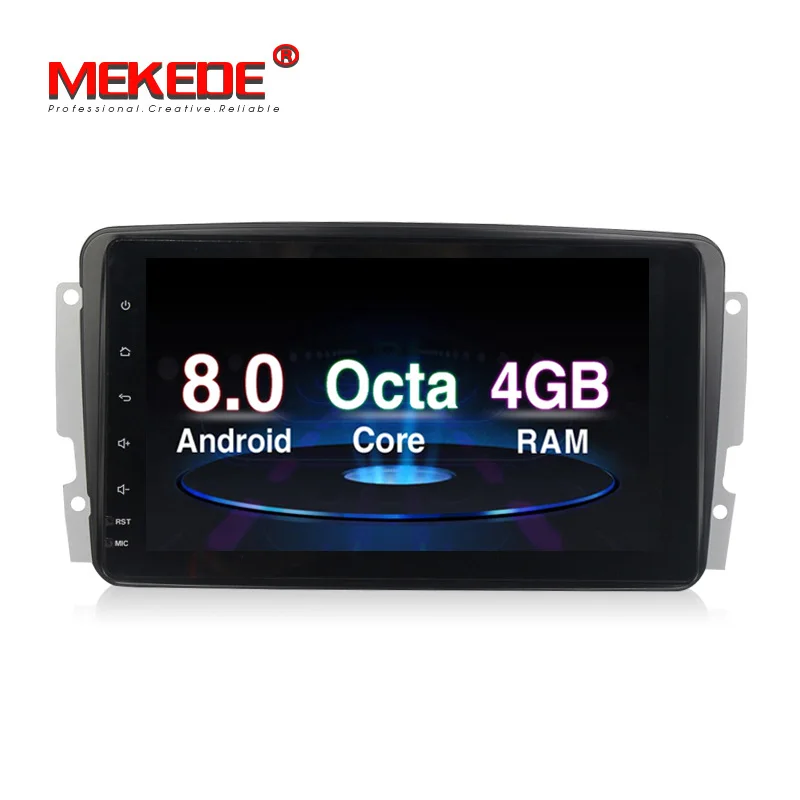

8inch Octa Core 4G RAM 32G RAOM Android 8.0 PX5 Car radio stereo DVD player for Benz W209 W203 W463 Viano W639 Vito
