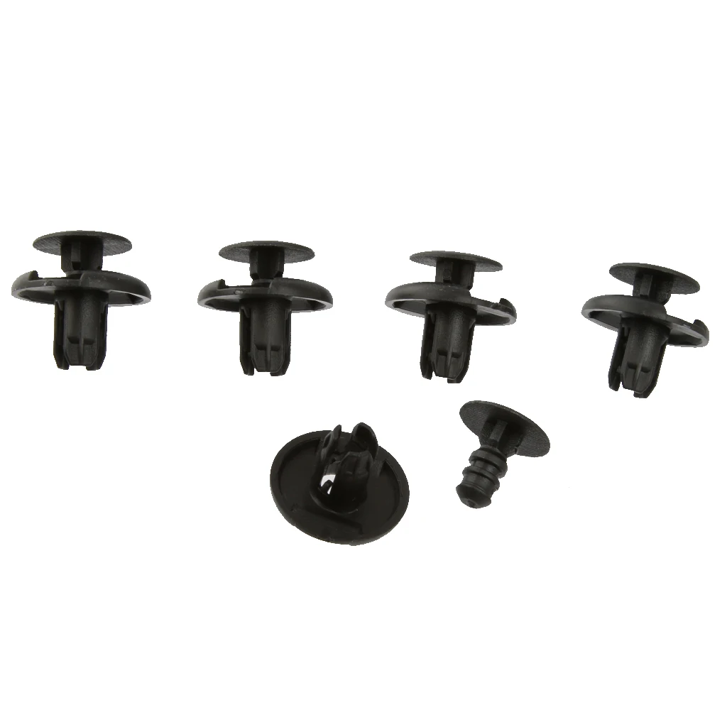 Nylon Door Trim Panel Retainers Fasteners Clips for Honda 91501-S04-003 Pack of 30