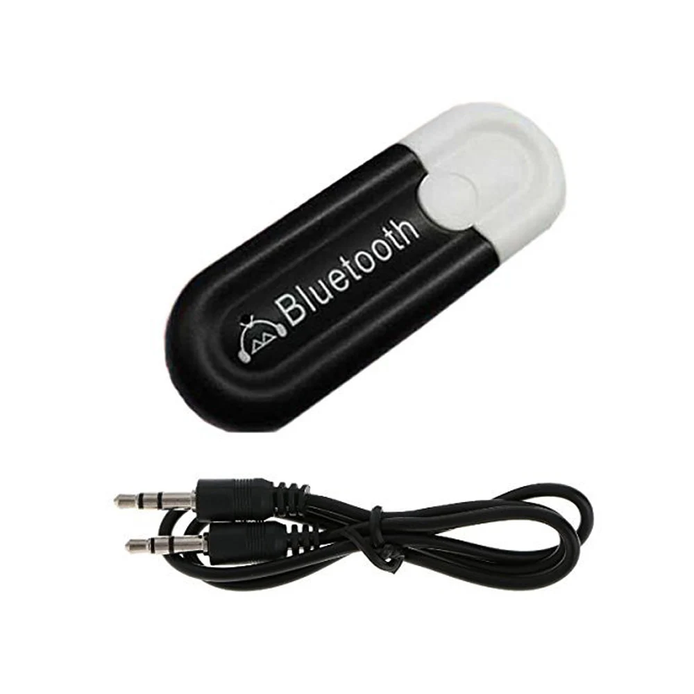 Bluetooth-аудиоприемник беспроводной стерео 3 5 мм разъем Bluetooth USB A2DP переходник для