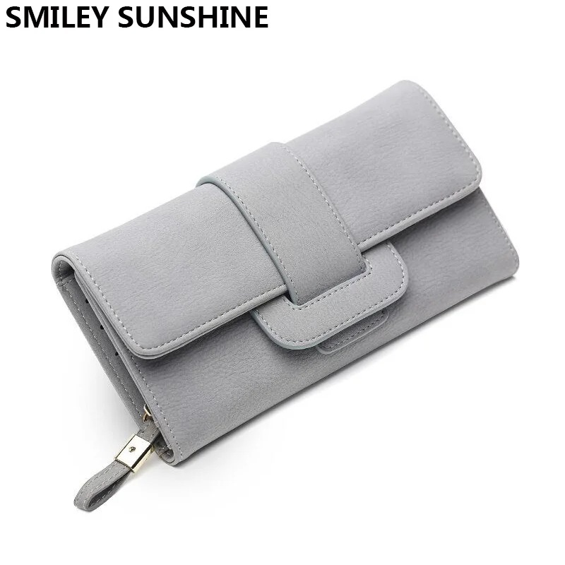 Женский кошелек SMILEY SUNSHINE Длинный высокого качества с отделением для карт | Багаж