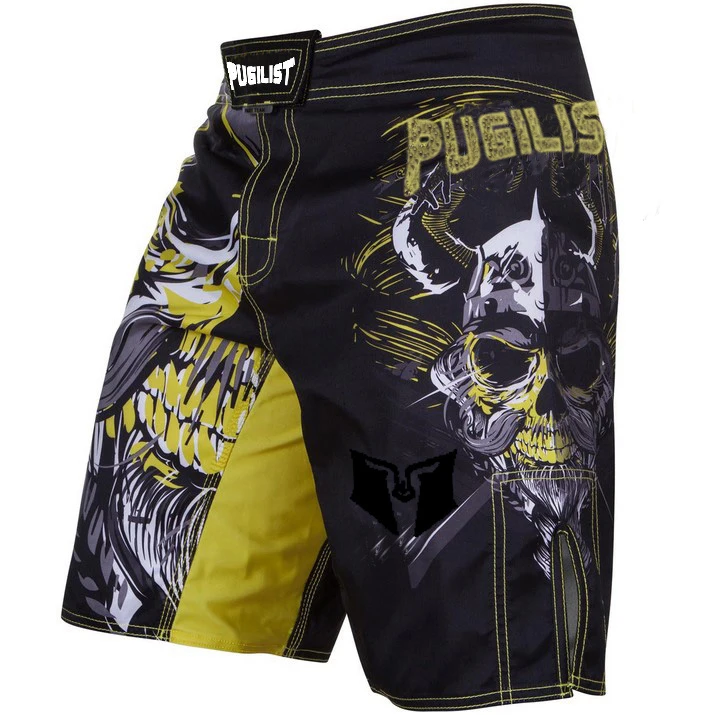 muay thai shorts MMA Boxer shorts black combat shorts fitness training