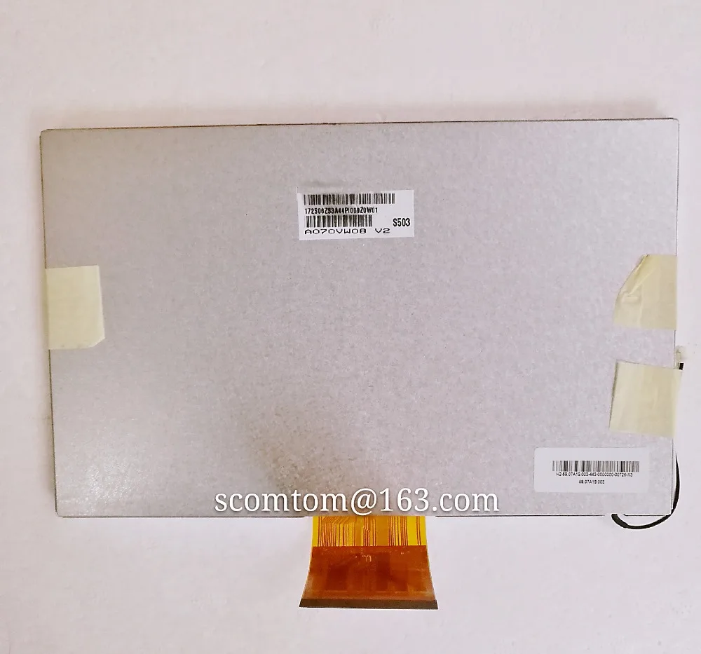 Original and New A070VW08 V2 A070VW08 V.2 7inch LCD Screen Display Panel