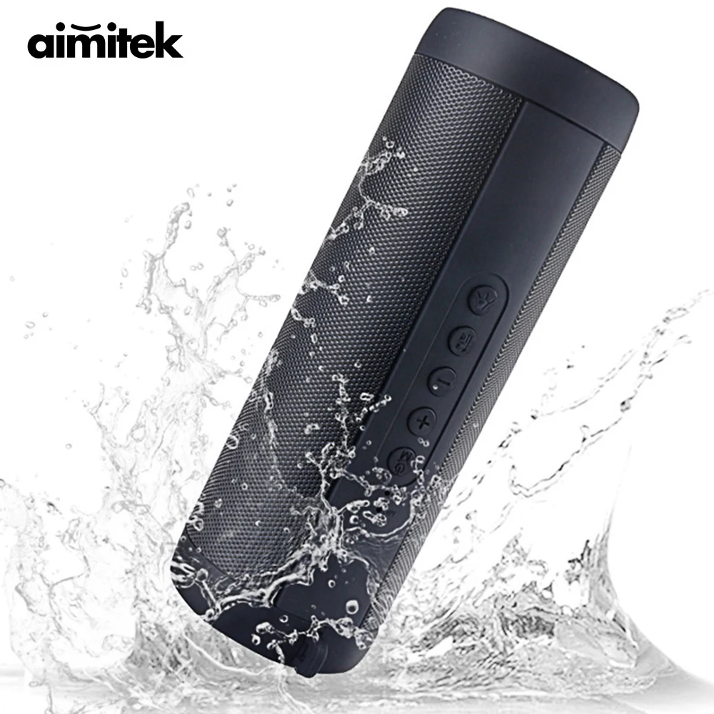 Aimitek открытый портативный Bluetooth динамик водонепроницаемый супер бас