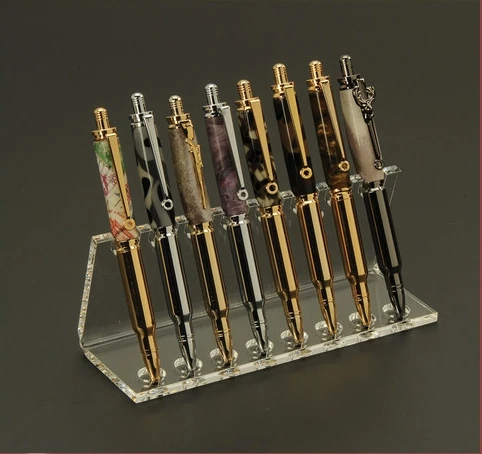 

Free Shipping Clear Acrylic Pen Pencil Display Holder Stand Perspex Pen Display Stand Pen Display Shelf Display Case
