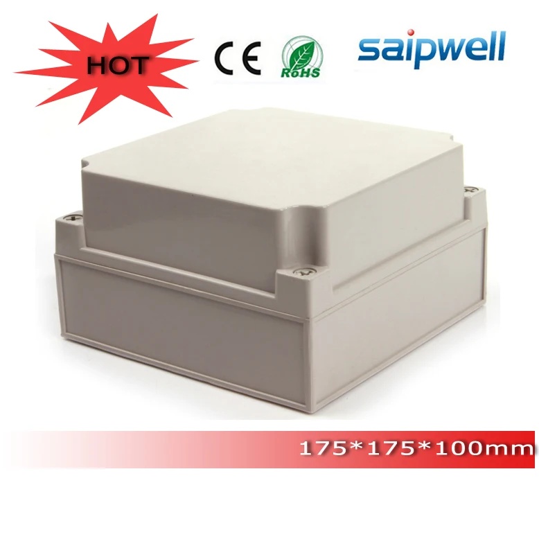 

High quality widely used ABS IP66 solid cover waterproof electrical enclosure box DS-AG-1717-1 175*175*100 mm from saipwell
