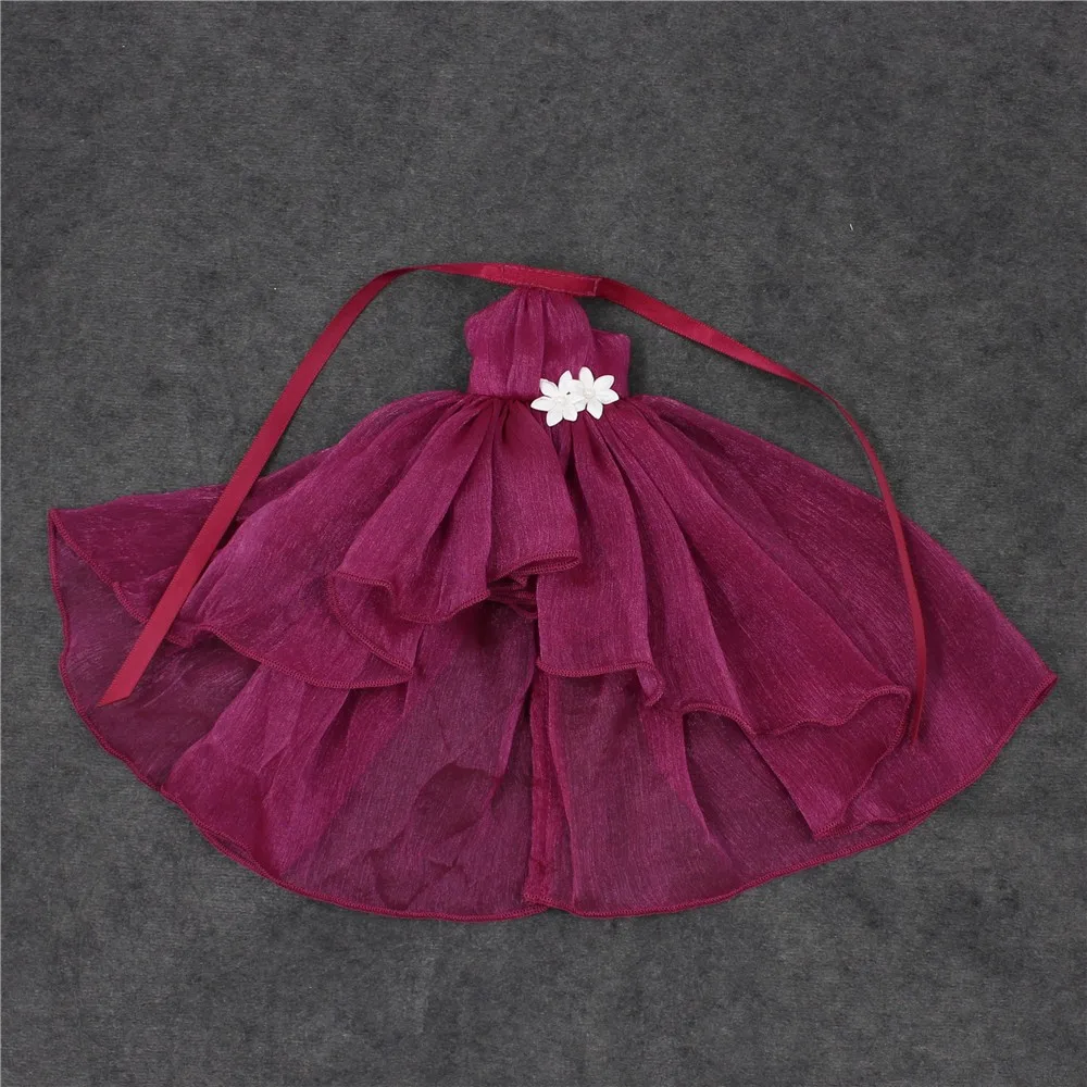 Neo Blythe Doll Chiffon Dress with Flower 21