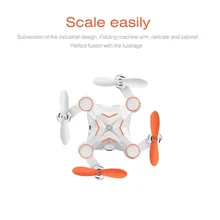 F18781 Heliway 901 RC Mini Pocket Drone 2.4G 6-AXIS NO Camera Portable RC Quadcopter RC Helicopter Toys Gift for Teenager