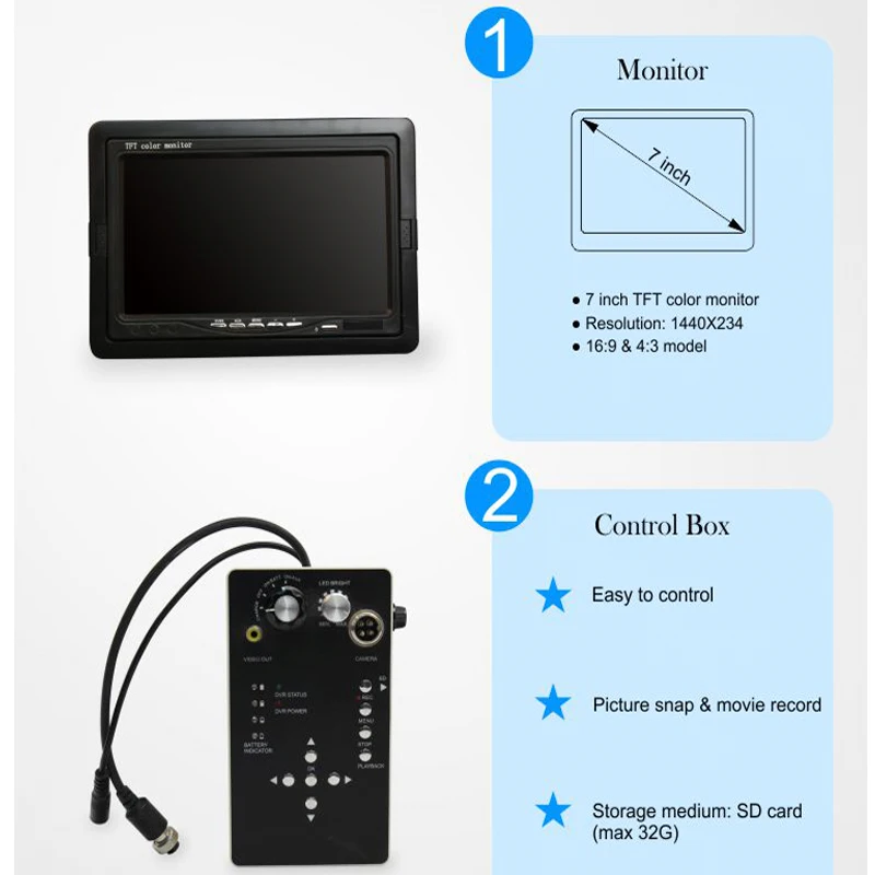 Камера для осмотра труб система канализационных трубопроводов 710D DVR видео Запись 8 Гб sd-карта промышленный эндоскоп