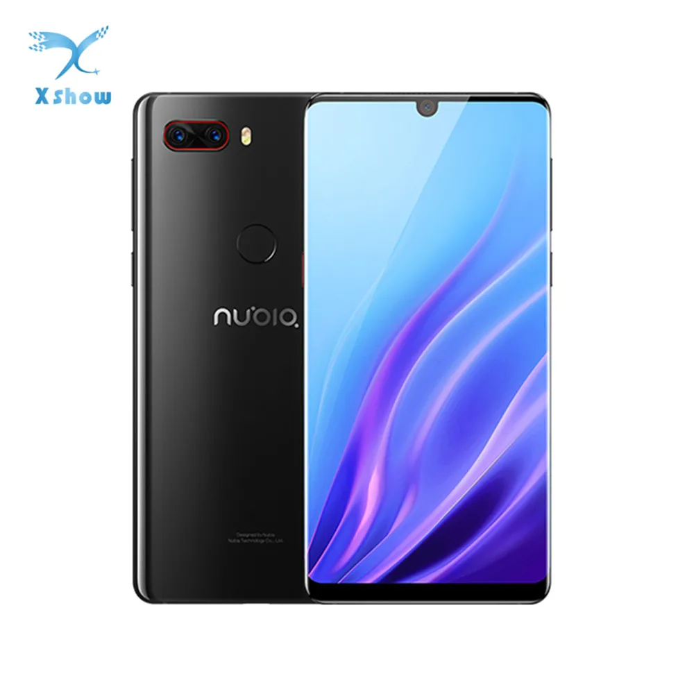 Смартфон Nubia Z18, 3450 мАч, аккумулятор Snapdragon 845, 6,0 дюймов, 6 ГБ ОЗУ, 64 Гб ПЗУ, двойная задняя камера 16 Мп+ 24 МП, 1080 P, NFC, мобильный телефон