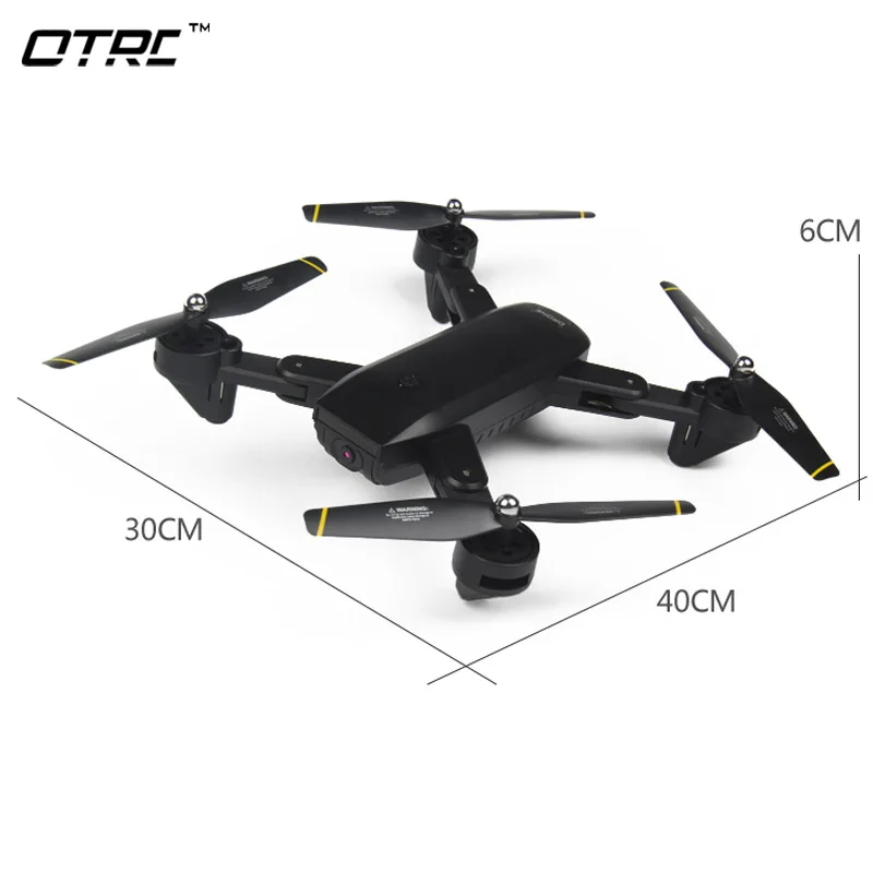 Квадрокоптер OTPRO D107 складной с камерой Wi Fi FPV|Радиоуправляемые вертолеты| |