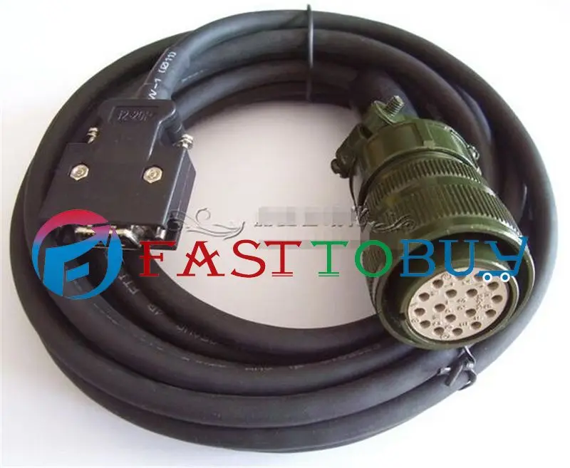 NEW MR-JHSCBL5M-L Compatible Mitsubishi Servo J2S Encoder Cable 5M One Year Warranty NEW MR-JHSCBL5M-L Compatible Mitsubishi Servo J2S Encoder Cable 5M One Year Warranty