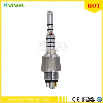 

Dental Kavo Fiber Optic LED Turbine 6 Holes High Speed Handpiece Quick Coupling