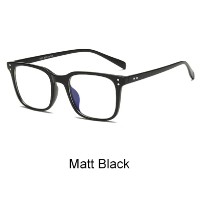 Ralferty, синий светильник, блокирующие очки для женщин и мужчин, компьютерные очки, квадратная оправа TR90, оптическая оправа с линзами при миопии, Eywear D5025 - Цвет оправы: Matt Black