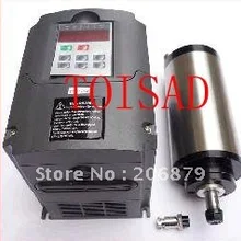 1,5 кВт с воздушным охлаждением мотор шпинделя и 1,5 кВт инвертор