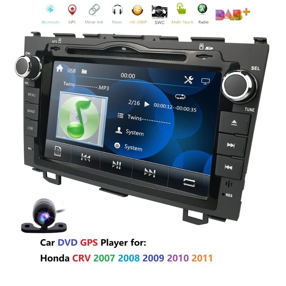 Flash Deal Car DVD Player Radio For Honda CRV 2007 2008 2009 2010 2011 Car Multimedia GPS Navigation Head Unit 2 din 8