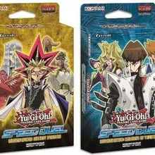 Yu Gi Oh торговые игровые карты легендарные драконы колоды английские карточки Аниме игра юджиох карты для коллекции speed Duel