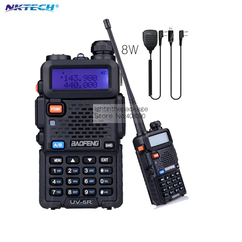 imágenes para Nktech poder más elevado 8 w baofeng uv5r uv-5r plus vs uv82two hermana de radio bidireccional portátil de radio walkie talkie + mic altavoz + cable usb imágenes para Nktech poder más elevado 8 w baofeng uv5r uv-5r plus vs uv82two hermana de radio bidireccional portátil de radio walkie talkie + mic altavoz + cable usb