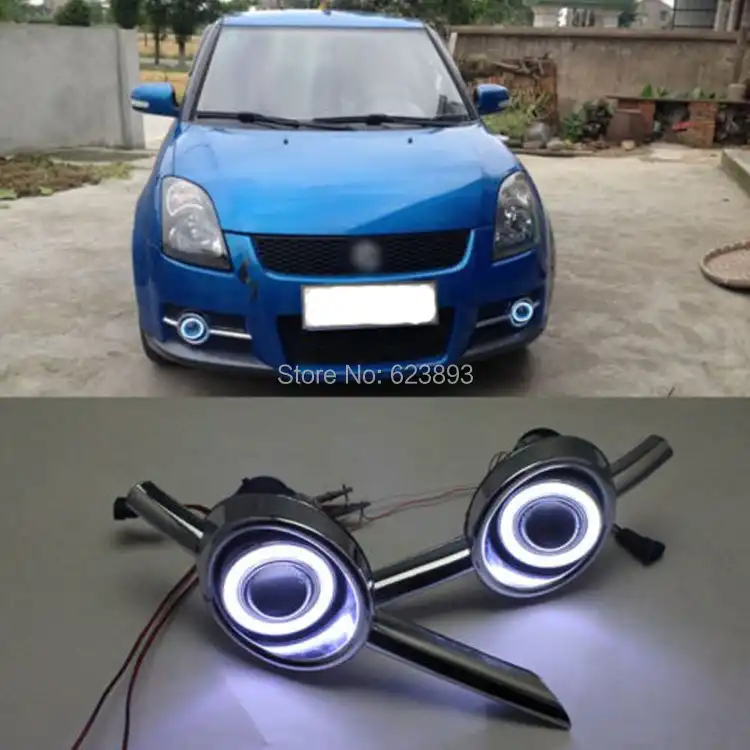 FITS SUZUKI SWIFT 2005-2006 SET H3 XENON SUPER WHITE LIGHT BULBS