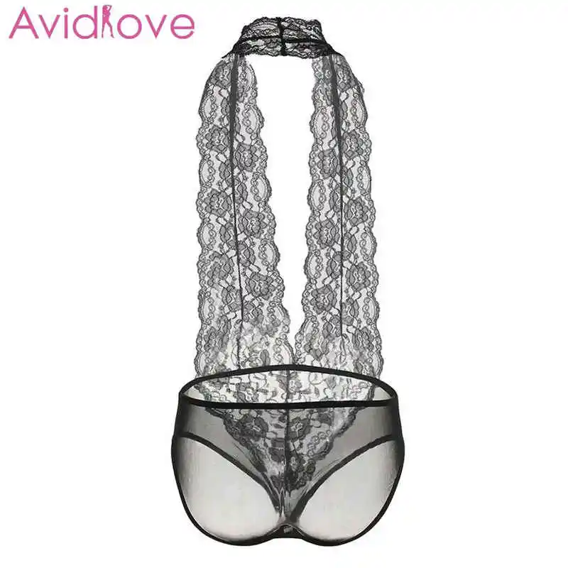 Сексуальное нижнее белье Avidlove кружевное эротическое женское babydolls Chemise Teddy Lenceria
