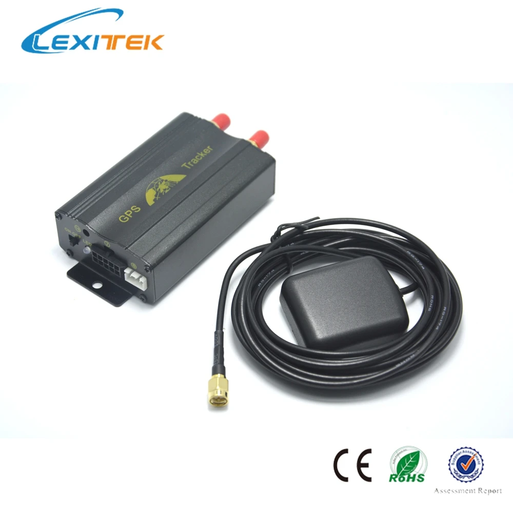 Lexitek hi-tech gps tracker gps103a tk103a Lt103a 30