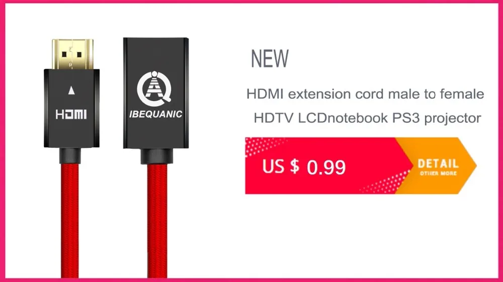 Кабель HDMI 2,0 1 м 2 м 3 м 5 м позолоченный штекер-высокая скорость 18 Гбит/с-Позолоченные разъемы-Ethernet, возврат звука